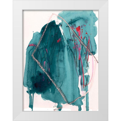 A Shift of Realms II White Modern Wood Framed Art Print by Parker, Jennifer Paxton