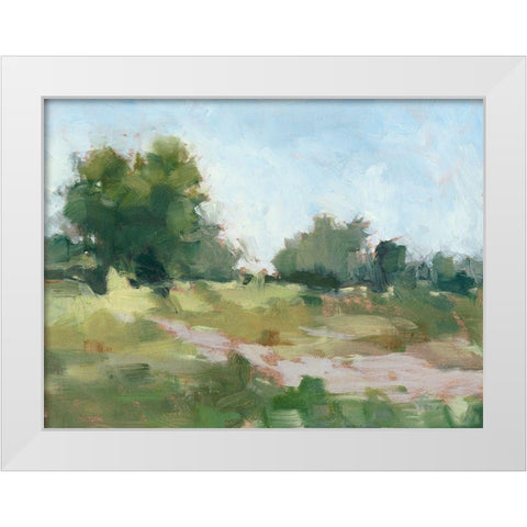 Beaten Path I White Modern Wood Framed Art Print by Harper, Ethan