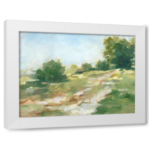 Beaten Path II White Modern Wood Framed Art Print by Harper, Ethan