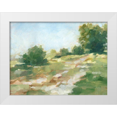 Beaten Path II White Modern Wood Framed Art Print by Harper, Ethan