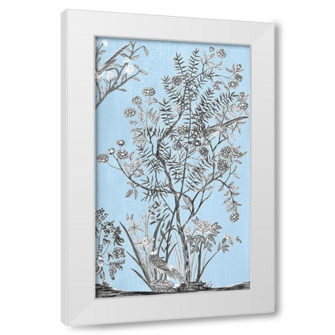 Tree of Life Chinoi I White Modern Wood Framed Art Print by Wang, Melissa