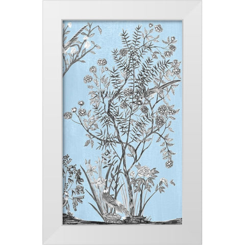 Tree of Life Chinoi I White Modern Wood Framed Art Print by Wang, Melissa