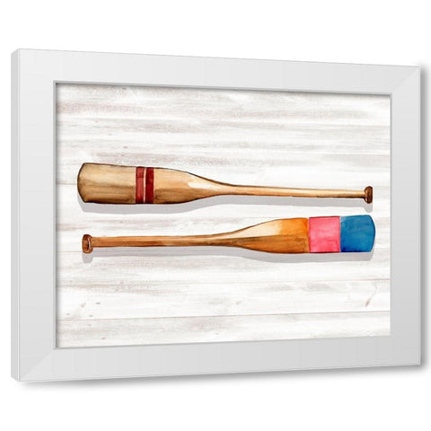 Crew Legacy I White Modern Wood Framed Art Print by Parker, Jennifer Paxton