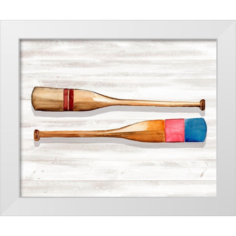 Crew Legacy I White Modern Wood Framed Art Print by Parker, Jennifer Paxton