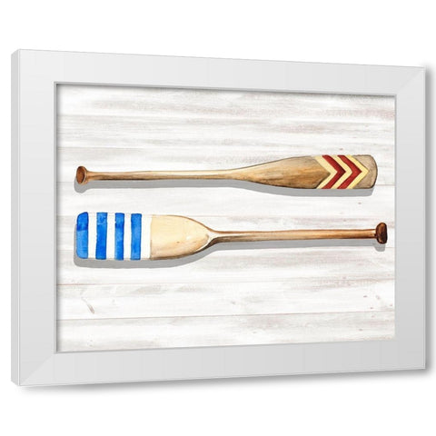 Crew Legacy II White Modern Wood Framed Art Print by Parker, Jennifer Paxton
