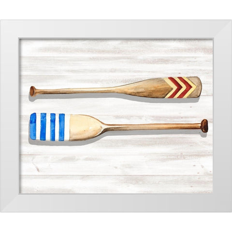 Crew Legacy II White Modern Wood Framed Art Print by Parker, Jennifer Paxton