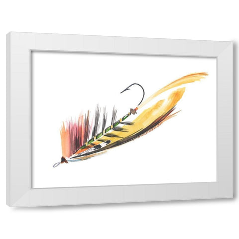 Lure II White Modern Wood Framed Art Print by Parker, Jennifer Paxton