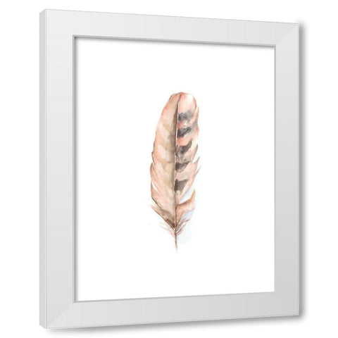 Bird Life V White Modern Wood Framed Art Print by Harper, Ethan