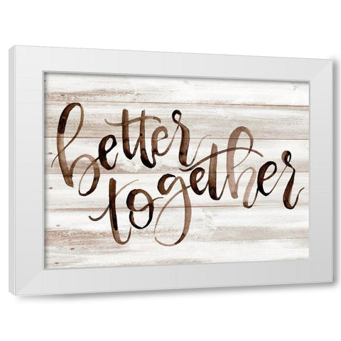 Farmhouse Be-s I White Modern Wood Framed Art Print by Parker, Jennifer Paxton