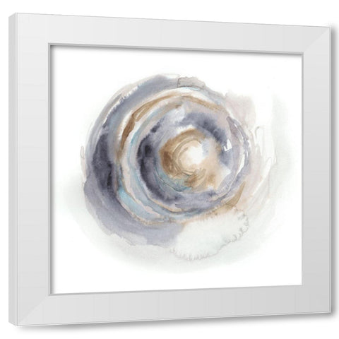 Cloud Nebula I White Modern Wood Framed Art Print by Harper, Ethan