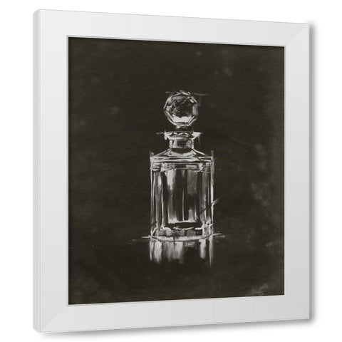 Crystal Barware I White Modern Wood Framed Art Print by Harper, Ethan