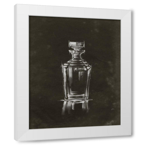 Crystal Barware IV White Modern Wood Framed Art Print by Harper, Ethan