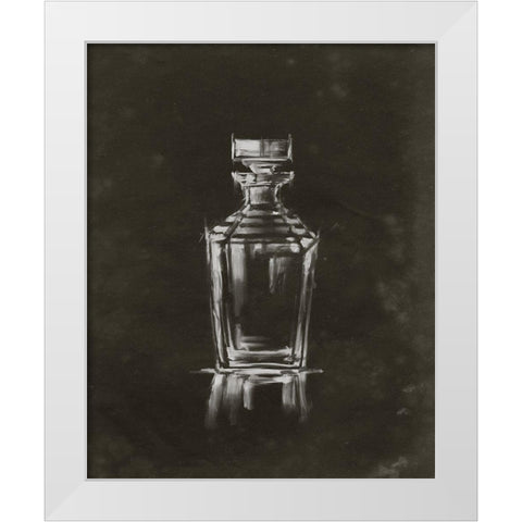 Crystal Barware IV White Modern Wood Framed Art Print by Harper, Ethan