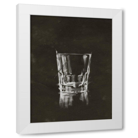 Crystal Barware VI White Modern Wood Framed Art Print by Harper, Ethan