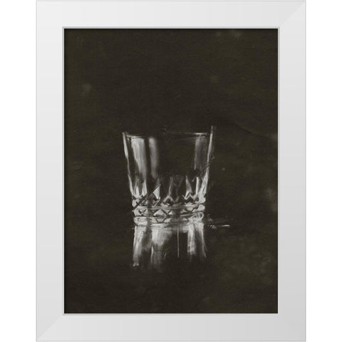 Crystal Barware VIII White Modern Wood Framed Art Print by Harper, Ethan