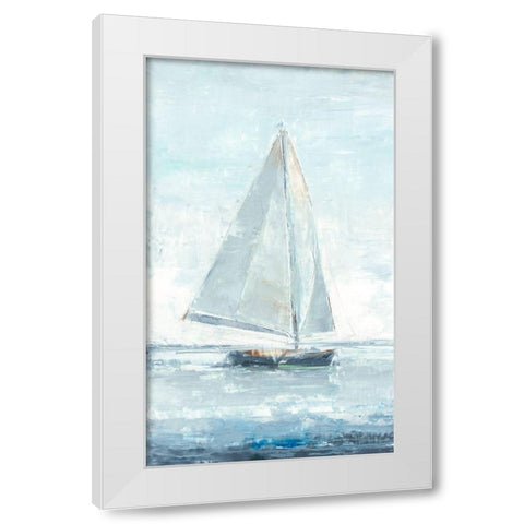 Sailors Delight II White Modern Wood Framed Art Print by Harper, Ethan
