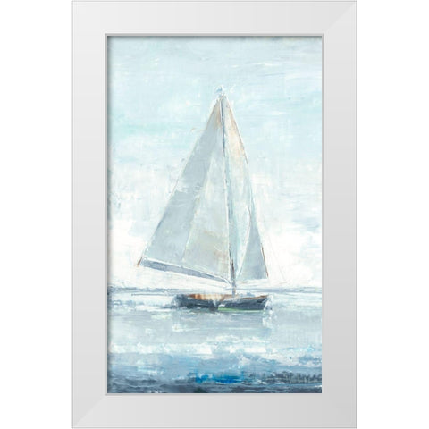 Sailors Delight II White Modern Wood Framed Art Print by Harper, Ethan
