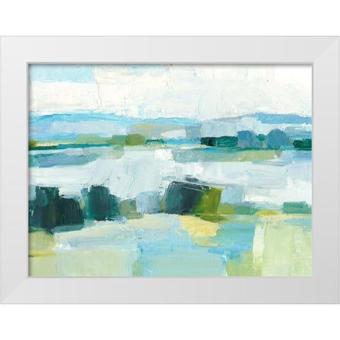 Cool Summer I White Modern Wood Framed Art Print by Harper, Ethan
