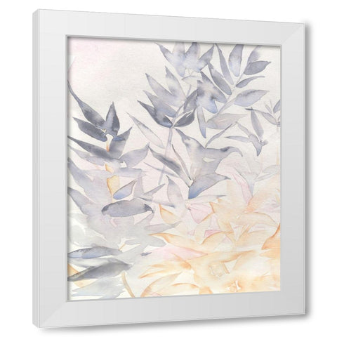 Whispering Boughs I White Modern Wood Framed Art Print by Parker, Jennifer Paxton