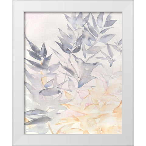 Whispering Boughs I White Modern Wood Framed Art Print by Parker, Jennifer Paxton