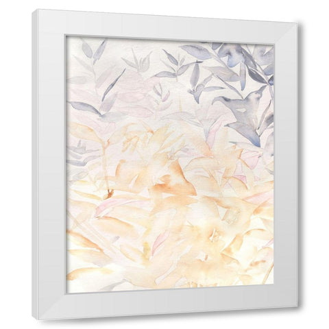 Whispering Boughs II White Modern Wood Framed Art Print by Parker, Jennifer Paxton