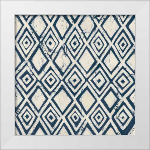 Singsong VI White Modern Wood Framed Art Print by Zarris, Chariklia