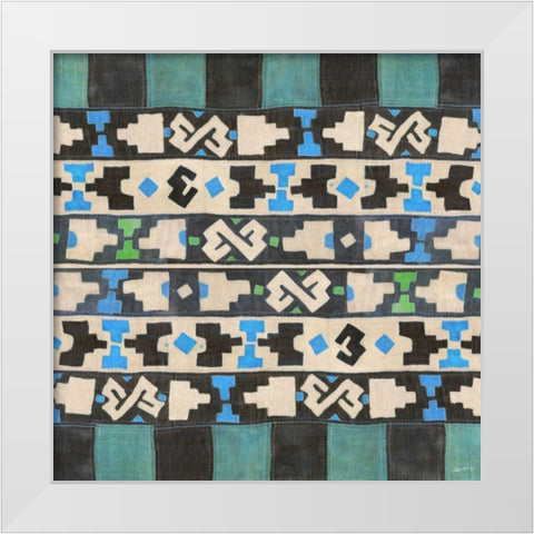 Kuba Kuba II White Modern Wood Framed Art Print by Butler, John