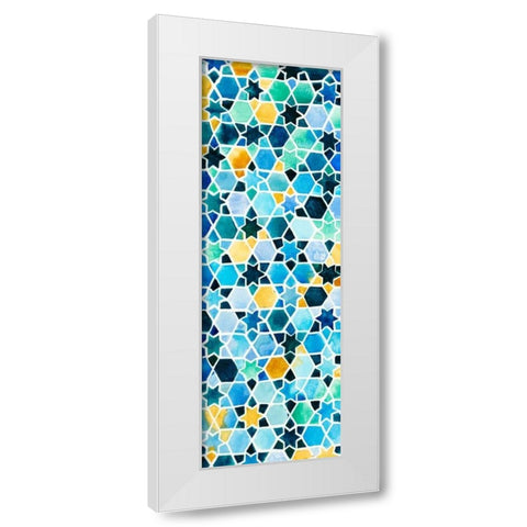 Snow Day I White Modern Wood Framed Art Print by Ewer, Rebekah