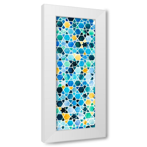 Snow Day II White Modern Wood Framed Art Print by Ewer, Rebekah