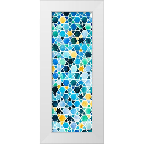 Snow Day II White Modern Wood Framed Art Print by Ewer, Rebekah