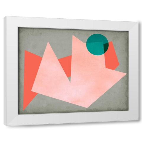 Grey Sunshine II White Modern Wood Framed Art Print by Chandler, Sharon