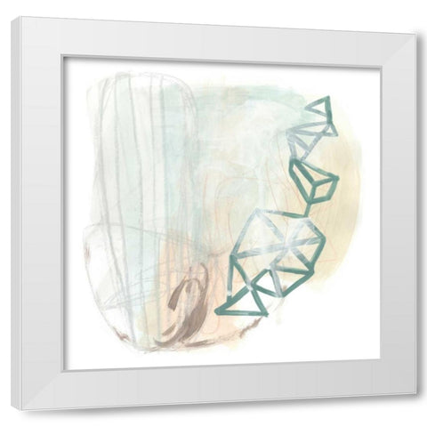 Infinite Object VI White Modern Wood Framed Art Print by Vess, June Erica