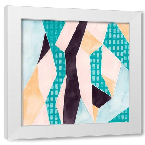 Sakura Abstract I White Modern Wood Framed Art Print by Popp, Grace