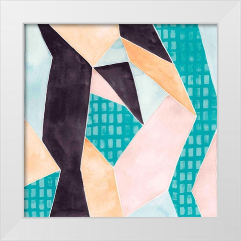 Sakura Abstract II White Modern Wood Framed Art Print by Popp, Grace