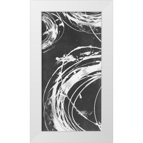 Circle Back I White Modern Wood Framed Art Print by Harper, Ethan