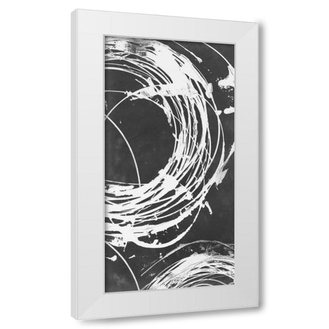 Circle Back II White Modern Wood Framed Art Print by Harper, Ethan