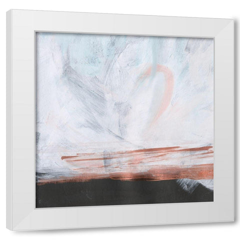 Tundra Sunset I White Modern Wood Framed Art Print by Parker, Jennifer Paxton