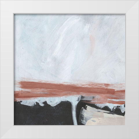 Tundra Sunset II White Modern Wood Framed Art Print by Parker, Jennifer Paxton