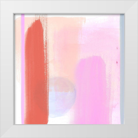 Translucent Madras II White Modern Wood Framed Art Print by Parker, Jennifer Paxton