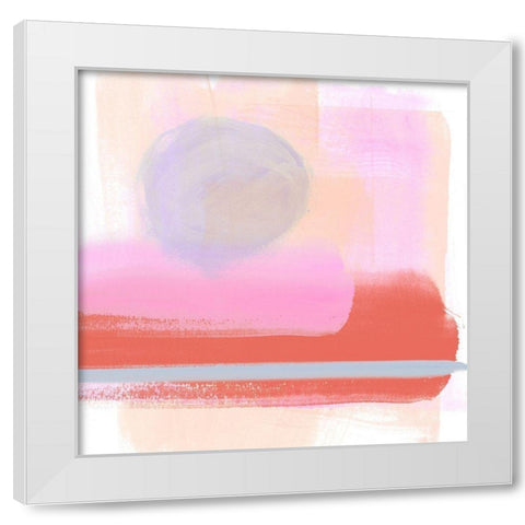 Translucent Madras III White Modern Wood Framed Art Print by Parker, Jennifer Paxton