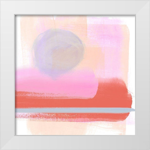 Translucent Madras III White Modern Wood Framed Art Print by Parker, Jennifer Paxton