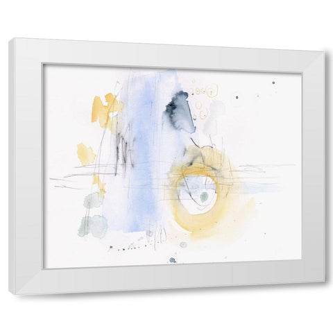 Gathering Remnants I White Modern Wood Framed Art Print by Parker, Jennifer Paxton