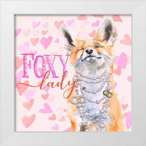 Cute Couture I White Modern Wood Framed Art Print by Parker, Jennifer Paxton