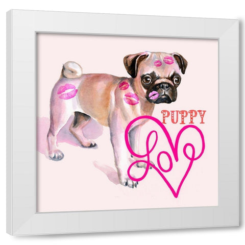 Cute Couture III White Modern Wood Framed Art Print by Parker, Jennifer Paxton