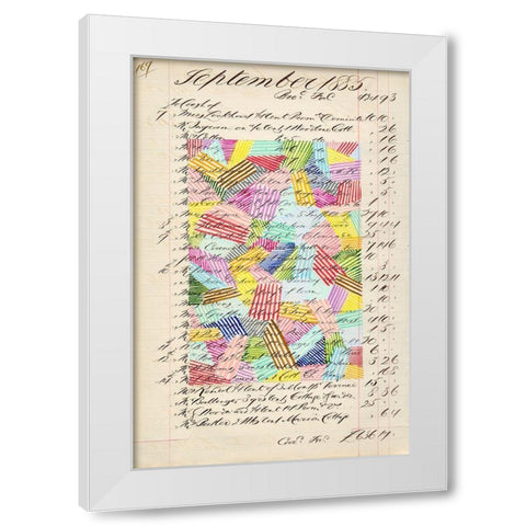 Journal Sketches XVII White Modern Wood Framed Art Print by Galapon, Nikki