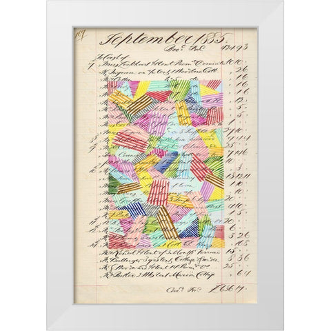 Journal Sketches XVII White Modern Wood Framed Art Print by Galapon, Nikki