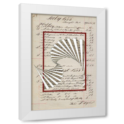 Journal Sketches XVIII White Modern Wood Framed Art Print by Galapon, Nikki