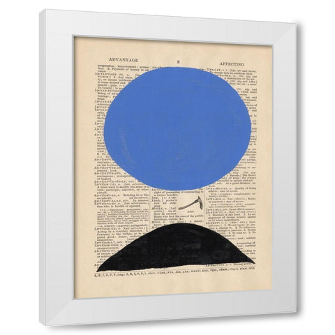 Modern Definition III White Modern Wood Framed Art Print by Stramel, Renee W.