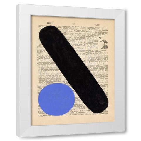 Modern Quotation IV White Modern Wood Framed Art Print by Stramel, Renee W.