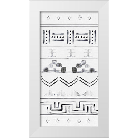 Paz II White Modern Wood Framed Art Print by Parker, Jennifer Paxton